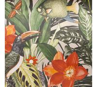 26747 - Tropicale Tucani Libellule Pesce Avocado Hohenberger Carta da Parati