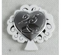 26791 Bomboniere 12pezzi Calamita Magnete Albero della Vita in Legno e Cuore per