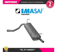 269107 Silenziatore terminale adatto a Fiat Panda 03> 4x4 (MARCA-IMASAF)..
