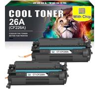 Cool Toner Cartuccia Toner Compatibile per HP 26A 26X CF226A CF226X LaserJet Pro M402dn M402n MFP M426dw M426fdn M426fdw M402d M402dw Nero