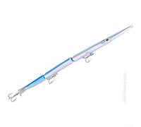26cm 3-Segment Sinking Swimbait Jointed Pencil Lure(2#) | 3-segment body, S-shaped swimming action, plastic construction, 26cm length, sinking type