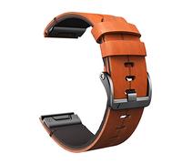26mm Official Style Watch Strap For suitable for Garmin Fenix 5 5X Plus 6 6X Pro 3HR Mk2 D2 Wristband Quick Release Genuine Leather Bracelet