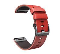 26mm Official Style Watch Strap For suitable for Garmin Fenix 5 5X Plus 6 6X Pro 3HR Mk2 D2 Wristband Quick Release Genuine Leather Bracelet