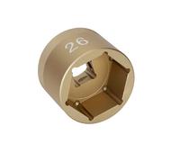 26mm topcap socket drive utensil piatto ghiera per fox 32 34 36 38 (26mm ghiera-Alluminio)