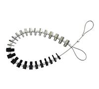 26PCS Dado Bullone Filettatura Manometro Maschio Femmina Misurazione Filettatura