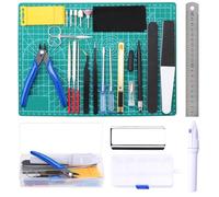 26PCS di Strumenti Modello Gundam Kit, Gundam Model Tools Kit,Utilizzato Per La Fabbricazione Del Modello Dell'Automobile Gundam, Manutenzione e Toolkit Fisso Di Costruzione Dell'Hobby