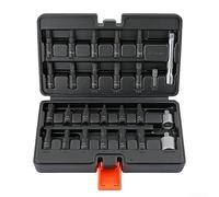 26PCS per Torx Bit Socket Set Lega Acciaio Adattatore Esagonale 1/4 3/8 1/2 per Impact Driver Kit per Riparazione Auto