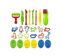 26pcs Plasticine Accessories Playdoh Putty Sets,girls Boys Plasticine Tool,plastic Knife And Fork Modelling Tool,kids Playdoh Gifts for Children Suita