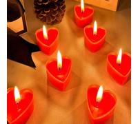 27/18/9 pezzi/1 pezzo Candele profumate a forma di cuore, ciascuna con una durata di combustione fino a 3 ore, adatte per matrimoni, decorazioni interne, candele romantiche a forma di cuore, adatte pe
