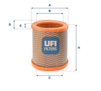 Filtro aria UFI 27.258.00