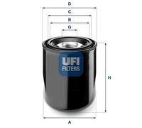 27.259.00 UFI Cartuccia essiccatore aria, Imp. aria compressa per ,ASTRA,AVIA,BM