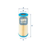 27.367.00 UFI Filtro aria per FIAT