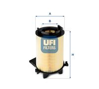 27.401.00 UFI Filtro aria per ,AUDI,SEAT,SKODA,VW