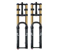 27,5 29 Pollici MTB Forcella Ammortizzata 1-1/8" Straight /Conique Forcella Ad Aria Corsa 180 Mm Doppia Corona XC/AM/DH Forcelle Anteriori Perno Passante Freno A Disco Smorzamento In Estensione(29in B