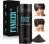 27.5g Fibre capelli,Rriempimento Nascosto la Perdita di Capelli,fibra capillare uomo,donna per l'infoltimento dei capelli,Qualità polvere per capelli più spessi e pieni (Marrone scuro)