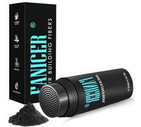 27.5G Hair Fiber per l'infoltimento dei capelli,Fiber per l'infoltimento dei capelli,Hair Fiber per capelli più spessi e pieni in pochi secondi,Nasconde la caduta dei capelli nelle(Nero)