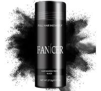 27.5g Polvere per capelli in fibra,Fibre per capelli,Polvere Volumizzante Capelli,Nasconde la caduta dei capelli nelle,Fibre capelli per l'infoltimento dei capelli (Nero)