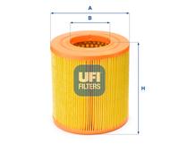 27.603.00 UFI Filtro aria per AUDI