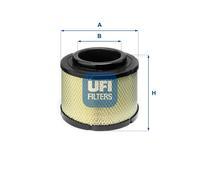 27.691.00 Filtro aria Ufi
