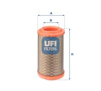 27.756.00 UFI Filtro aria per FIAT