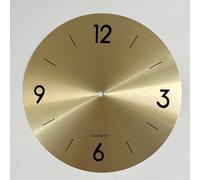 27.9cm 283mm Metallo Alluminio Orologio Quadrante Viso DIY Ricambio Arabo Numero