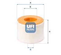 27.A54.00 Filtro aria Ufi