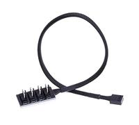 27 cm da 1 a 5 4 pin molex TX4 PWM. Fan processore Computer hub. Pc Case Chasi Chasis Cooler Power Extension Cable Splitter Adapter Controller(1in 4-bit line)