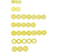 27 Cuscinetti per Flauto Traverso - Pads for Transverse Flute Universal Pad Set - Double Bladder Flute Pads Soundman® - 27 pcs