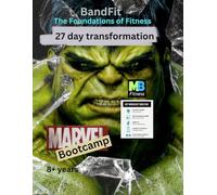 27 day workout journal: Train anywhere using resistance bands for 20 minutes per day
