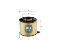 27.G11.00 Filtro aria Ufi