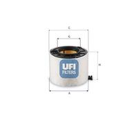 27.G31.00 Filtro aria Ufi