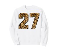 27 Numero Leopard Twenty-Seven Sport di Squadra Varsity Matching Felpa