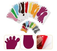 27 Pairs Adesivo Per Pavimento Adesivi Piedi Pavimenti Autoadesivi