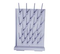 27 pioli vetreria da laboratorio stendino per bottiglie provette scolapiatti