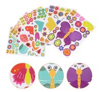 27 Sheets Adesivi Farfalle Dei Cartoni Animati Decorazioni Farfalla