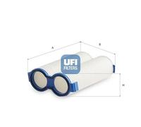 27.TUB.01 Filtro aria Ufi