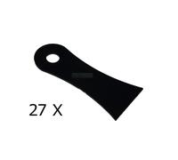 27 X Coltelli Scarificatori, Set per Cramer Cara 38, 99.5.2020 - HQ Acciaio