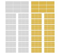270 Gratta E Vinci Orizzontali, Gratta E Vinci Rettangolari, Interessanti Adesivi da Grattare, Adesivi Creativi, Accessori per Carte Fai da Te