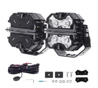 270° LED Work Light Pods 21360LM For 4x4 Offroad Truck Marine Spot Flood Combo