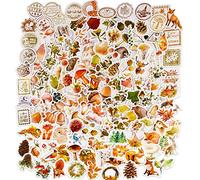 270 Pz Adesivi Scrapbooking Etichette Adesivi Docorativi Piante Foresta Autunno Vintage Stickers Decorazione per Scrapbooking Diario Calendario Cartolina d’auguri Album Fai da Te