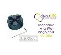 27024 MANDRINO 4 GRIFFE PER DB 25O PROXXON CON GRIFFE SINGOLARMENTE REGOLABILI