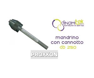 27028 MANDRINO CON CANNOTTO PER LA CONTROTESTA DEL DB 250 PROXXON