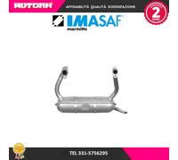 MARMITTA COMPLETA PER FIAT 500 R 126