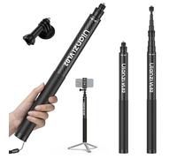 270cm ULANZI VL02 Bastone invisibile per selfie in fibra di carbonio, Ultra lungo per action camera e smartphone, monopiede per action cam, Compatibile con insta360 X5/X4/X3/GO 3S/ONE X2/DJI Osmo 360