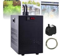 270W Refrigeratore Per Acquari, 160L/42Gal Refrigeratore Per Acquari, 1/10HP Acquario, Refrigeratore Per Acqua Idro-pon-ica, Include Tubi E Pompe, Per Acqua Salata, Meduse Coralline
