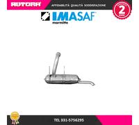 271200 Silenziatore terminale adatto a Fiat 850-900T (MARCA IMASAF)..