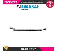 271604 Tubo gas scarico ant.adatto a Fiat Panda 4x4 86 (MARCA IMASAF)..