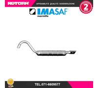 274607 Silenziatore posteriore adatto a Fiat 124 Spider (MARCA-IMASAF)..