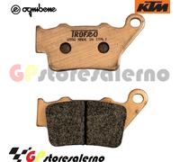 27501 COPPIA PASTIGLIE TROFEO POSTERIORI SINTERIZZATE KTM 620 DUKE 1996