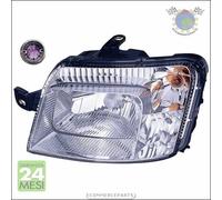 DEPO Faro Anteriore H4 Fiat Panda 09/2009-12/2011 Pred. per Reg. Elettr. Sinistro 27510